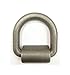 Set of 8 Weld-on 5/8" Forged D-Rings for Trailer, Truck Tie-down Ring - 27012