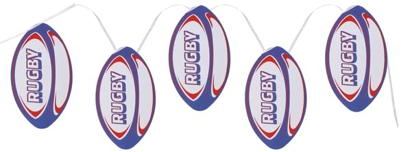 Santex mariage Banderole Rugby fanions 5m