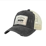 BRIEF INSANITY I'm Not Old I'm Classic Funny Vintage Distressed Trucker Hat - Funny Sarcastic Aging Cars Themed Humorous Novelty Snapback Hat | Unisex Adult (I'm Not Old I'm Classic, Trucker Cap)