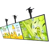 ✔【Plusieurs options d'installation】Le caisson lumineux pour affiches se fixe facilement au mur ou au plafond. Son mécanisme coulissant convivial facilite la mise à jour des affiches, pour un contenu publicitaire toujours actuel et attrayant.