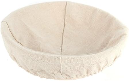 ESHOO Round Banneton Bread Proofing Basket with Liner 5/7/8/9/10 Inch