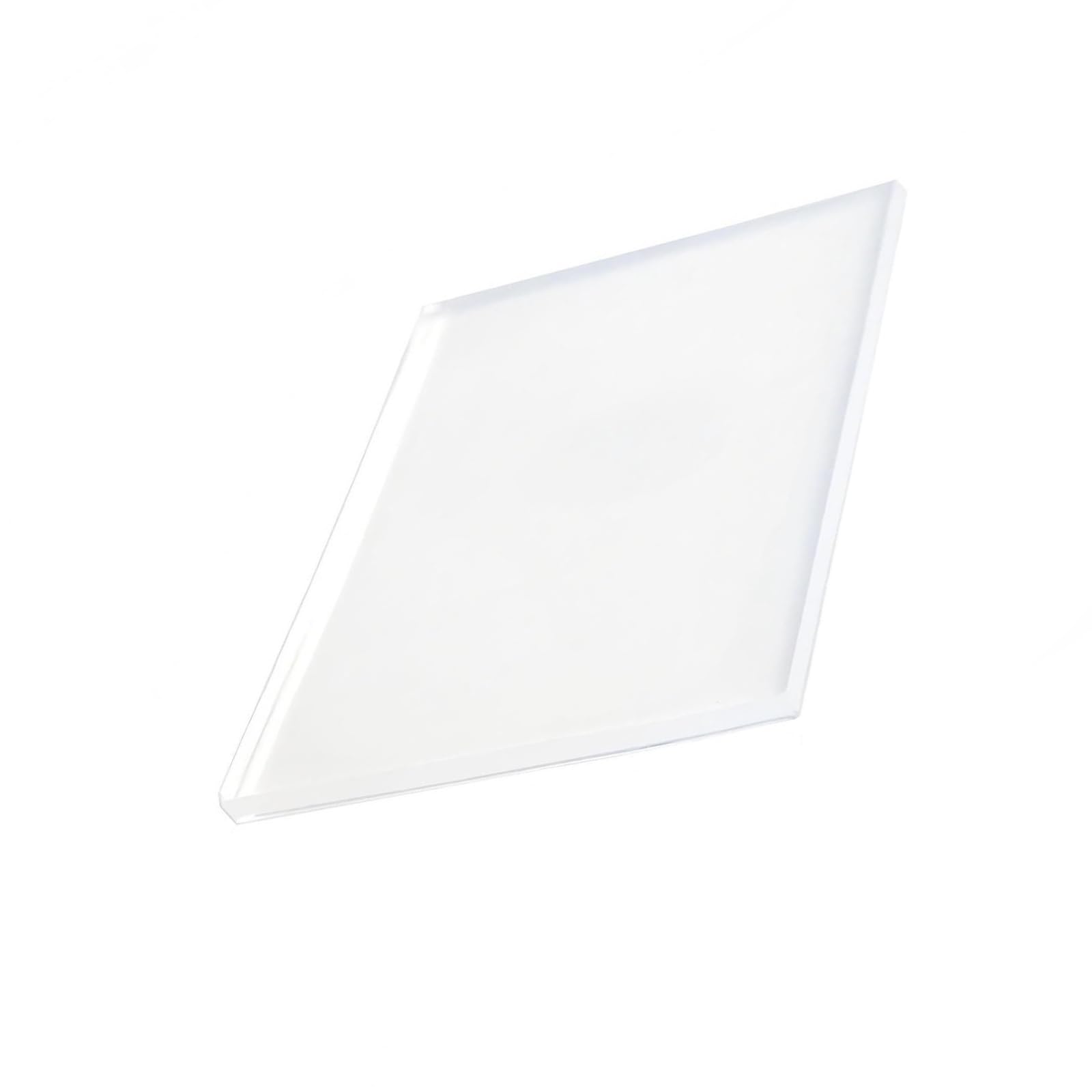 WAGHAVEN Multipurpose Silicone Printing Pad Scrapbooking Pressing Plate for Journaling Card Making and Art Craft Project Recyclable Cream Printing Plate