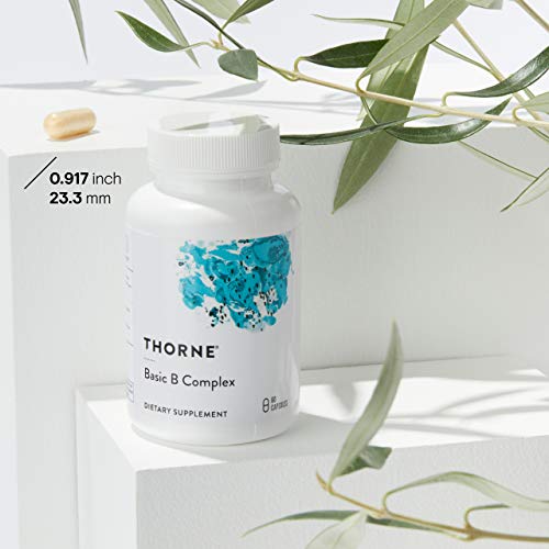 Thorne Research - Complexo B Básico - Vitaminas B em suas formas ativas - 60 cápsulas