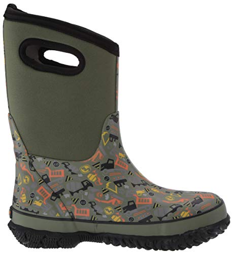 Image of BOGS unisex-child Classic High Waterproof Insulated Rubber Neoprene Rain BootSnow Boot