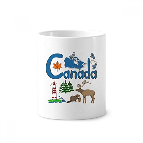 Tasse Canada en céramique blanche cadeau souvenir idéal 350ml