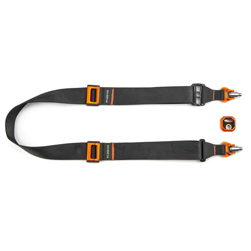 3 Legged Thing Unisex Inferno Axis 44 Quick Detach Camera Strap - Extra Wide Neck & Shoulder Strap With Qd4 Arca-Swiss Plate, Cam Lever Lock, Nylon & Hypalon, Made In Britain (Non-Padded, )