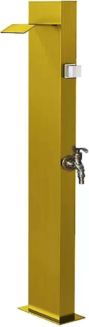 Epano Gold Lxxw Outdoor Faucet Water Column Freestanding Garden Water Column With Faucet - Outdoor Tap Irrigation Fountain Post