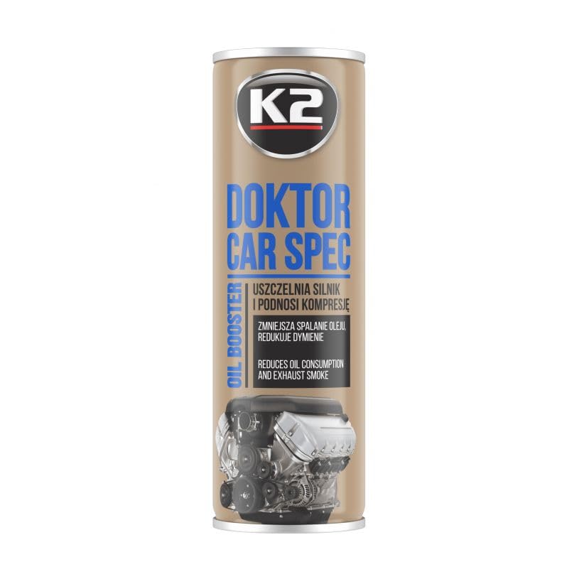 K2 – Pro Doctor Car Spec Oil Fuel Additive Motor Seal Compression Can 443 ml