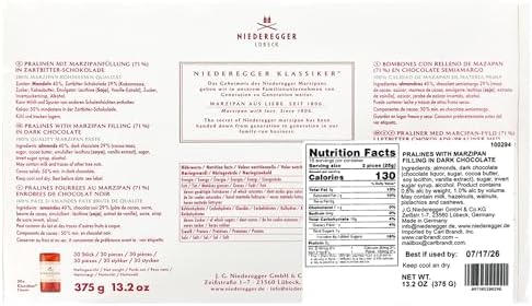 Niederegger Marzipan Classic (1 x 400 Gram)