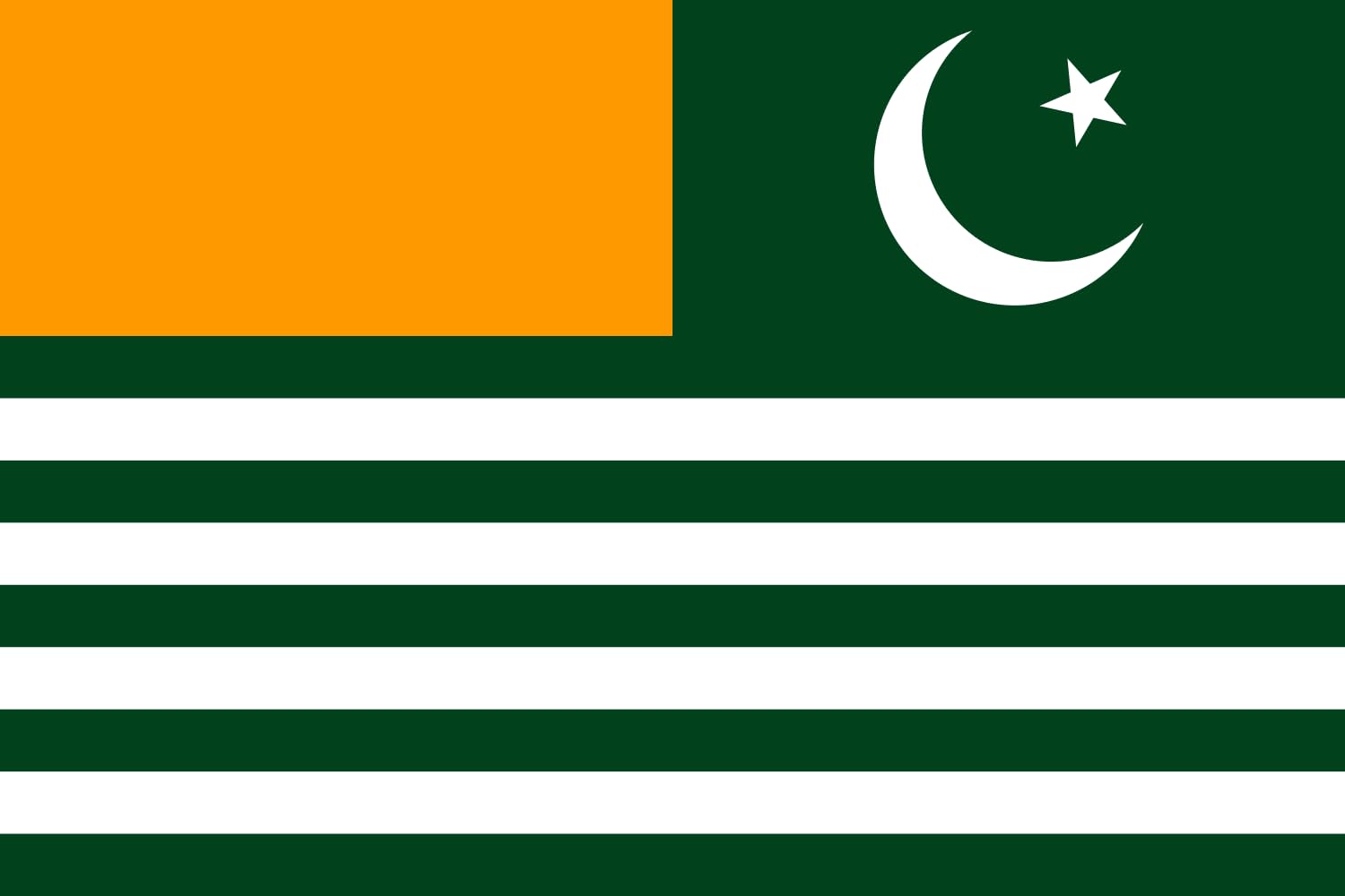 Bandiera XL Azad Kashmir | آزاد ک
