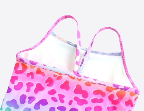 Image of Girls Swimsuits One-Piece Bathing Suits Multicolor Kids Sport Summer Beach Swimwear for 2-10 Years Old