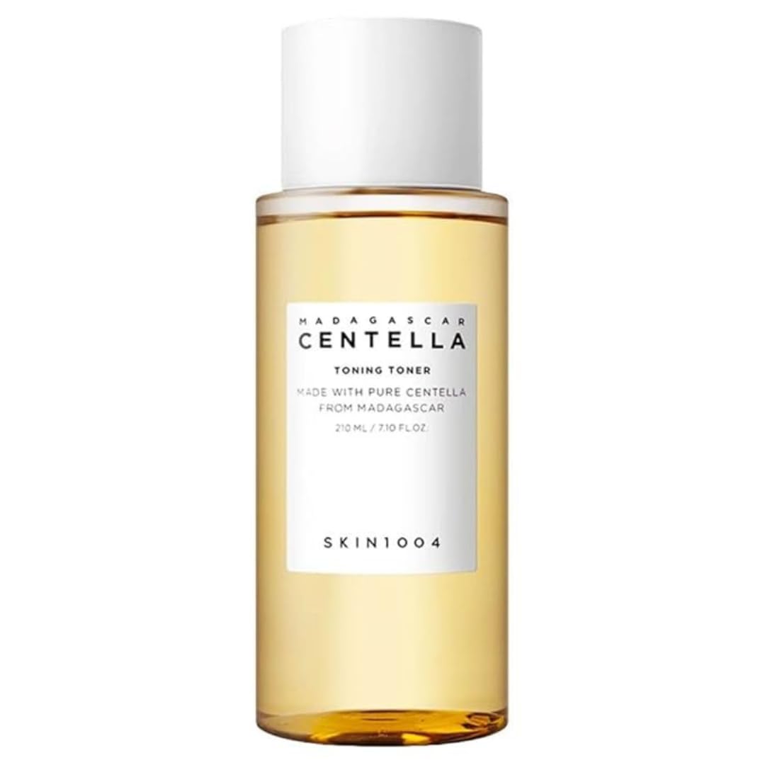 Skin1004 Madagascar Centella Toning Toner 210ML|Soothing and Calming Facial Toner with Madagascar Centella Asiatica Extract| Balances Skin's pH Level, Hydrates, Refreshes|Suitable for Sensitive Skin|