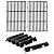 Spirit Grill Replacement Parts 7636 Flavorizer Bars 7638 Grill Grates for Weber Spirit I and Spirit II Grill Replacement Parts Weber Spirit E-310 E-330 Grill Parts II E310 GS4 Grill Parts Flavor Bars