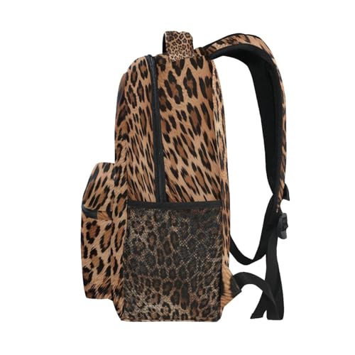 Sac à dos ordinateur léopard robuste et ultra léger au design tendance - 4