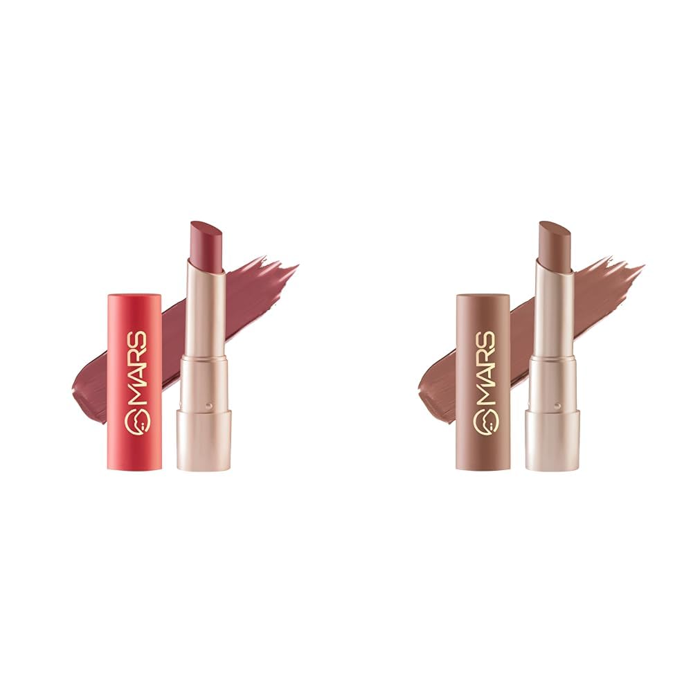 Creamy Matte Long Lasting Lipstick for Women | Creamy Lipstick | Single Swipe Application