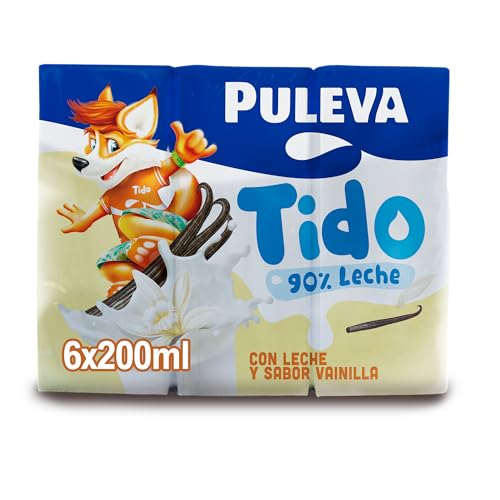 Puleva Batido de Vainilla - Pack de 6 x 200 ml - Total: 1200 ml