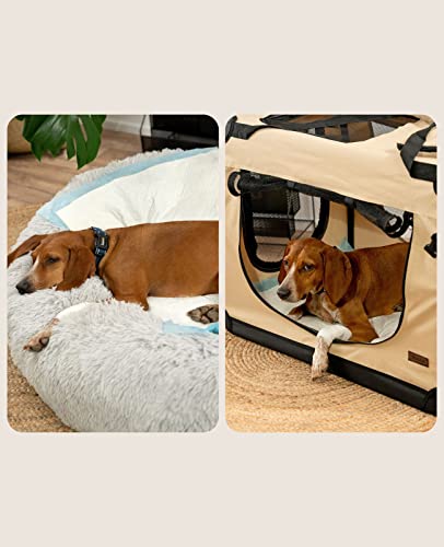 lionto Welpenunterlagen, 6-lagige Trainingspads für Hunde mit Klebestreifen, 50 Stück 60x90 cm, auslaufsicher und strapazierfähig Dank hoher Saugfähigkeit für kranke und inkontinente Tiere, blau/weiß