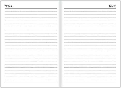2023 Diary A5 Week To View Hardback & Casebound Diary Family Organiser Planner Embossed and Stitched Panel 1x Sent Randomly