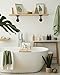 MUZIK 4 Pack Pipe Floating Shelf Bracket Heavy Duty, Black L Pipes Shelf Brackets Iron Shelving Brackets for Shelves - Vintage DIY Pipe Shelf (4*4 Inch)