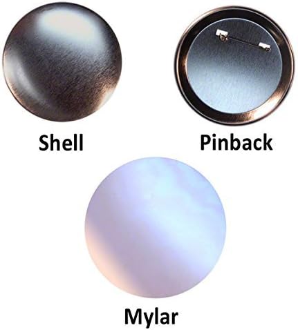 500 3" Button Parts for Pin Maker/Badge Machine 3" pinback Parts lot of 500 from PeoplePowerPress