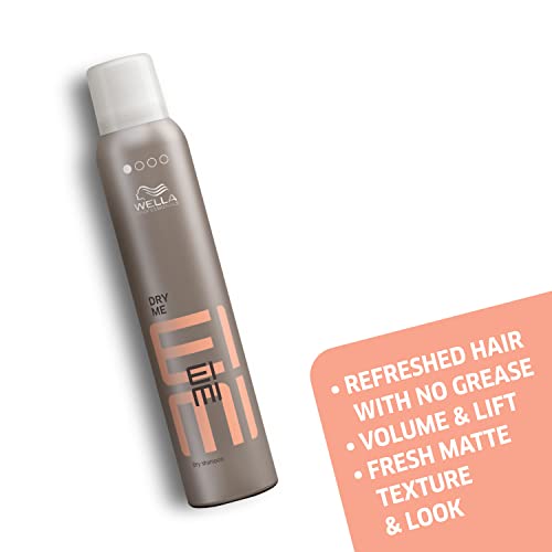 Image of Wella Professionals EIMI Dry Me Dry Shampoo | 180 ml | Refreshing Hair Cleanser for Greasy Hair & Oily Scalp | Volumizing With Matte Texture (Pack of 2)
