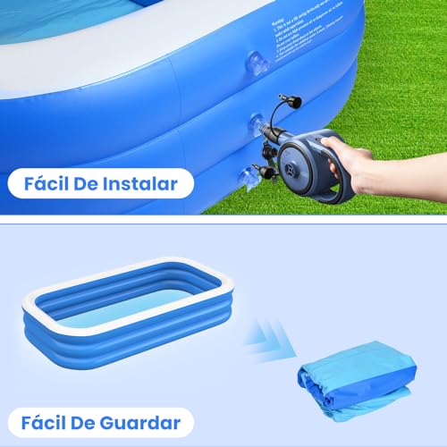 Albercas Inflables, Toy familia en alberca Marca JNNQI (3)