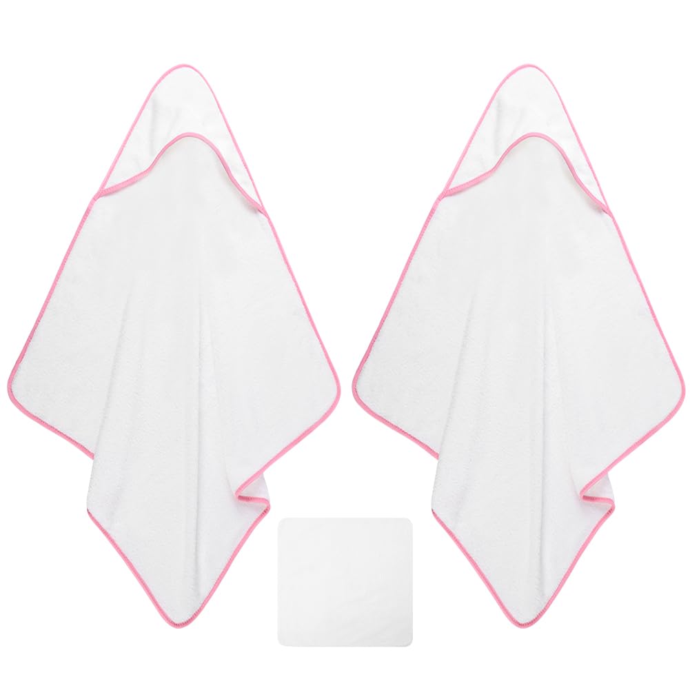 HAGOT Hooded Baby Towel, Soft Bath for Babies Towels Absorbent Soft Newborn Towels with Hood, Wash Essentials for Newborns & Toddlers
