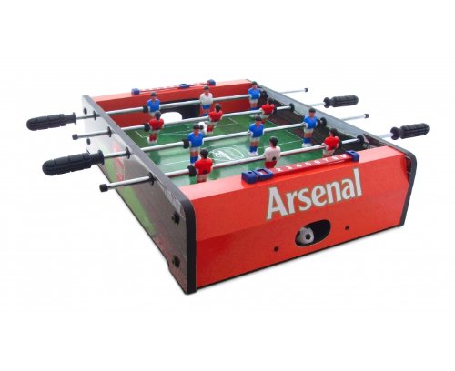 Hy-Pro Arsenal Football Table Game - Red/Black/Green, 20 Inch