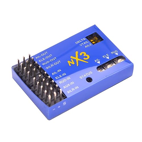 BlackZon 540161 DT Rear Wing & Mount Set, Smyter