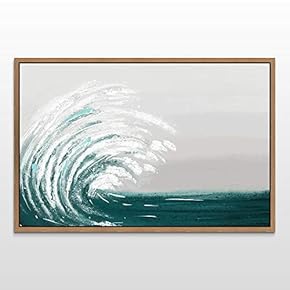 signwin Framed Canvas Wall Art Abstract Landscape Canvas...