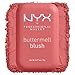 NYX PROFESSIONAL MAKEUP Buttermelt Powder Blush, Fade and Transfer-Resistant Blush, Up to 12HR Make Up Wear, Vegan Formula - Feeling Butta