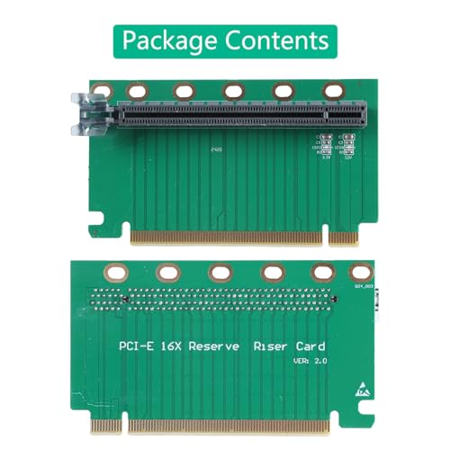 Carte PCIE 16X 90 degrés inverse avec direction d'installation modifiée - 3