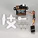 Produktbild JICHUI EMAX Digitale Plastikzahnrad-Servo ES9051 4.8V 0,8 kg 0,09 Sec / 60 Grad für RC FPV Fixed Wing Flugzeug Copter Zubehör (Schwarz)