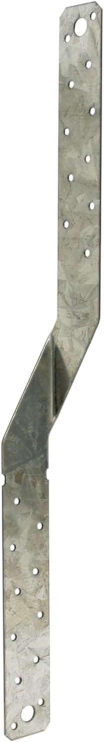 Simpson Strong-Tie MTS16 MTS 16 in. 16-Gauge Galvanized Medium Twist Strap (Pack of 100)