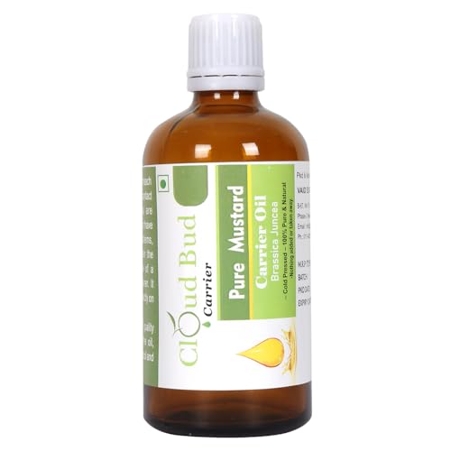 Cloud Bud Pure Mustard Carrier Oil 5ml 0.169oz Brassica Juncea 100% Pure and Natural Cold Pressed image 5