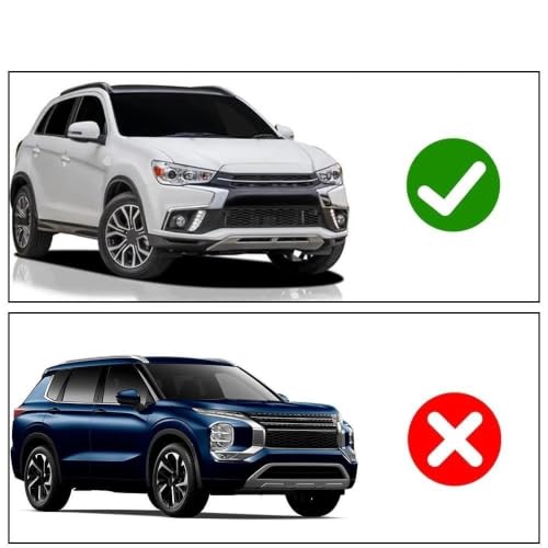 Moldura de arco de rueda delantera derecha para Mitsubishi Outlander Sport 2020-2024 5