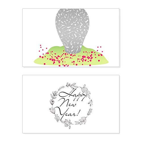 Tarjeta de Año Nuevo de Corea con mensaje de bendición tradicional para felicitaciones