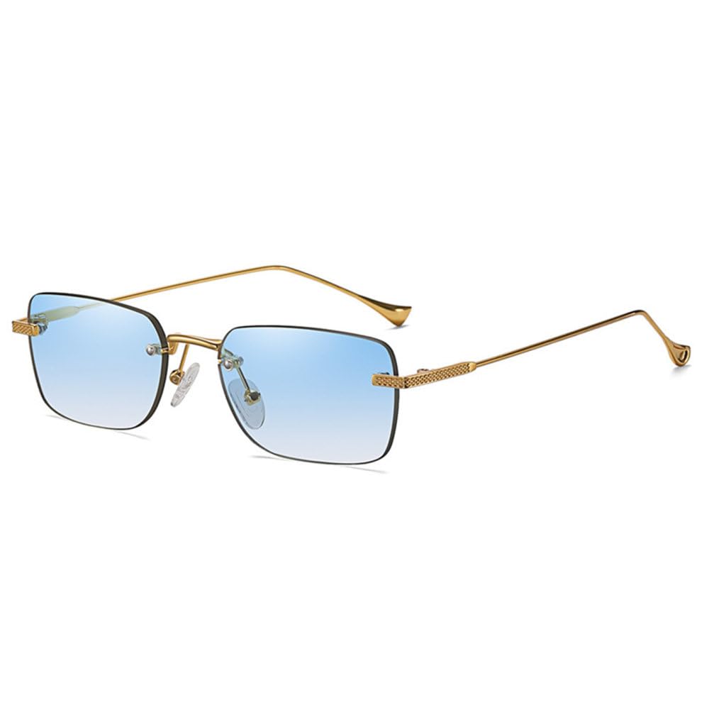Lunettes de soleil rectangulaires légères contre éblouissement - 7