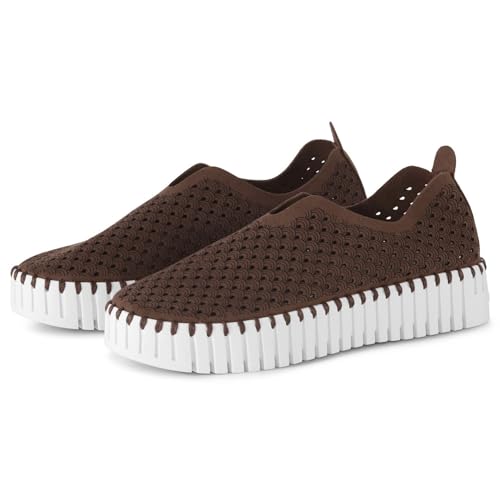 Image of Ilse Jacobsen HORNBAEK Women's Tulip 3373 Platform | Slip-On | Low-Top