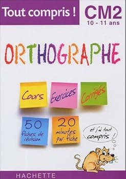 Paperback Orthographe CM2 10-11 ans Book