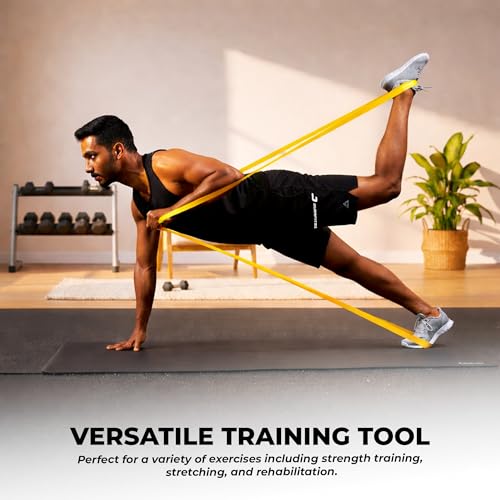 Image of Resistance Bands Set of 3 (Extra Light to Extra Heavy), Pull Up Bands for Men & Women, Exercise Bands for Strength Training, Home Workout, Gym Fitness, Stretching, Mobility,Yoga,Crossfit