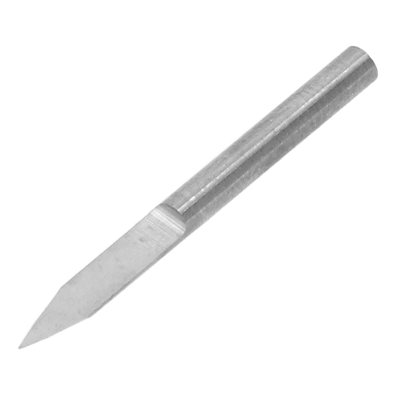 10 pezzi di punte per incisione in acciaio al tungsteno per router CNC, punte a V, alta durezza e resistenza all’usura, punta a V per legno, plastica e vetroresina, gambo da 3,175 (0,2 mm)