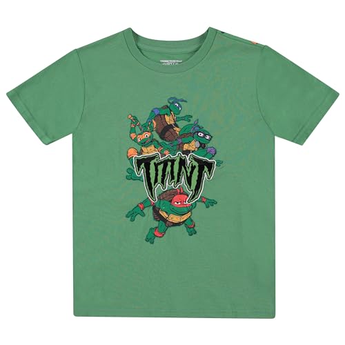 Image of Teenage Mutant Ninja Turtles Boys T-Shirt and Shorts Set, 2-Piece Summer Outfit, Sizes 2-20