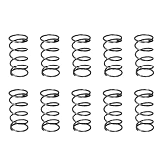 10Pack 1x7x20mm(DxODxL) Compression Spring Spring Steel Extension