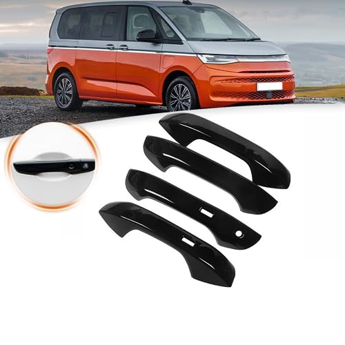 Pegatinas protectoras de manijas inteligentes para VW Multivan T7 2022-2023 con brillo elegante 2