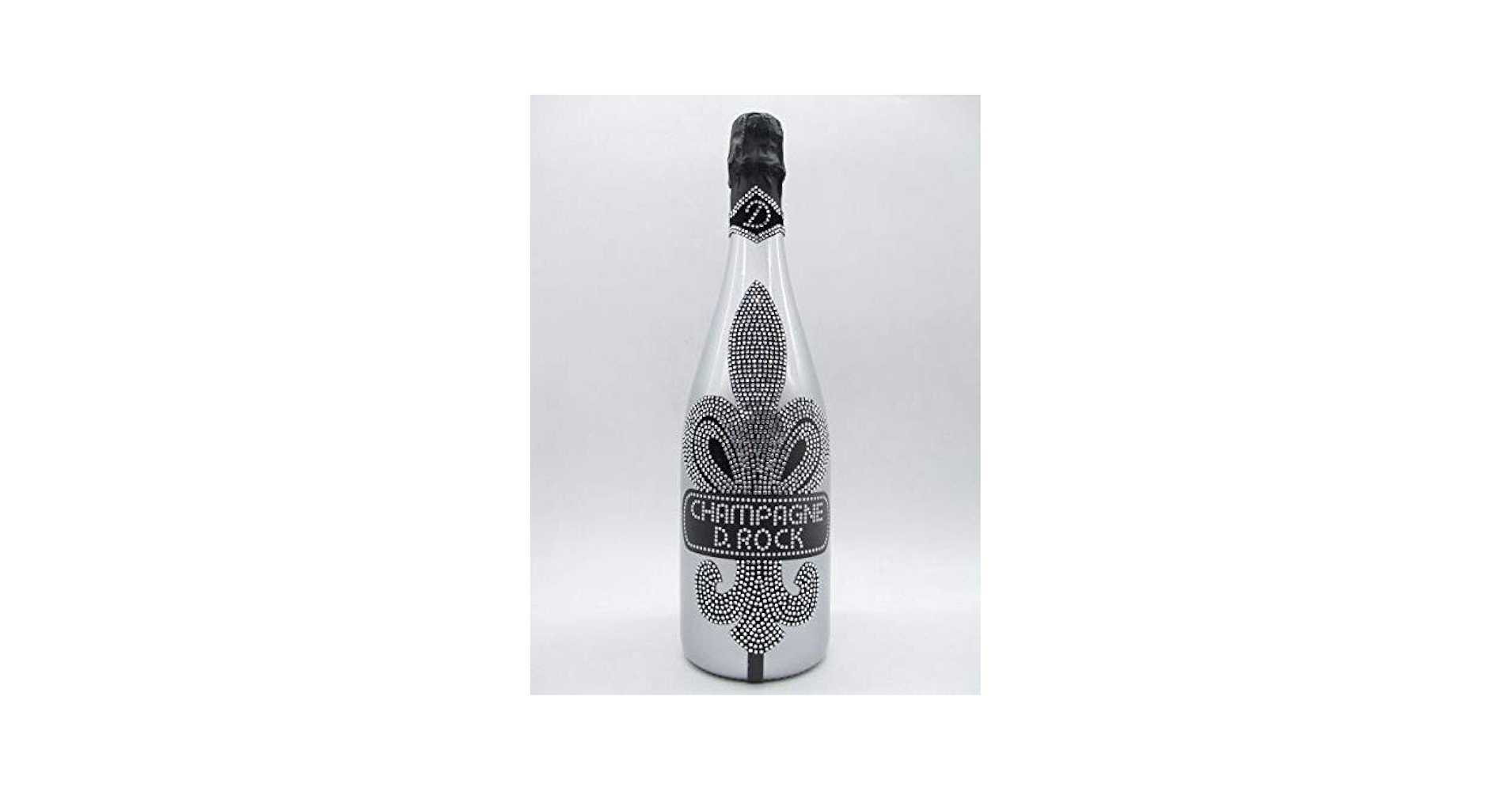 ディーロック ブラン ド ブラン ルミナス光るボトル 新品、未開封 D.ROCK BLANC DE BLANCS LUMINOUS(ロゴ部分発光) - シャンパンD.ROCK