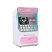 Produktbild TOPPU Kids Money Bank, elektronische Sparschweine, tolles Geschenkspielzeug für Kinder Kinder, Auto Scroll Paper Geldsparbox Passwort Münzbank, perfekte Spielzeuggeschenke für Jungen Mädchen (Pink)