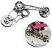 1-3 Speed Chain Tensioner for BROMPTON Derailleur Rear Pulley Speed Hub SILVER