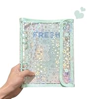 Amazon | シール帳 透明 A5シール帳 女の子 シールバインダー 四コマ内