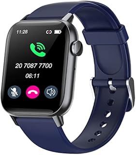 GT HITGX Smartwatch Damen Herren mit Telefonfunktion, 1.72" Zoll Aktivitätstracker mit Blutsauerstoff, Herzfrequenz, Schlaf,Schrittzähler, Sportuhr Fitness Tracker für Android iOS